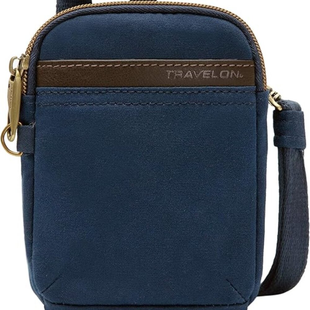 Travelon Anti-Theft Courier Mini Crossbody Bag NWOT